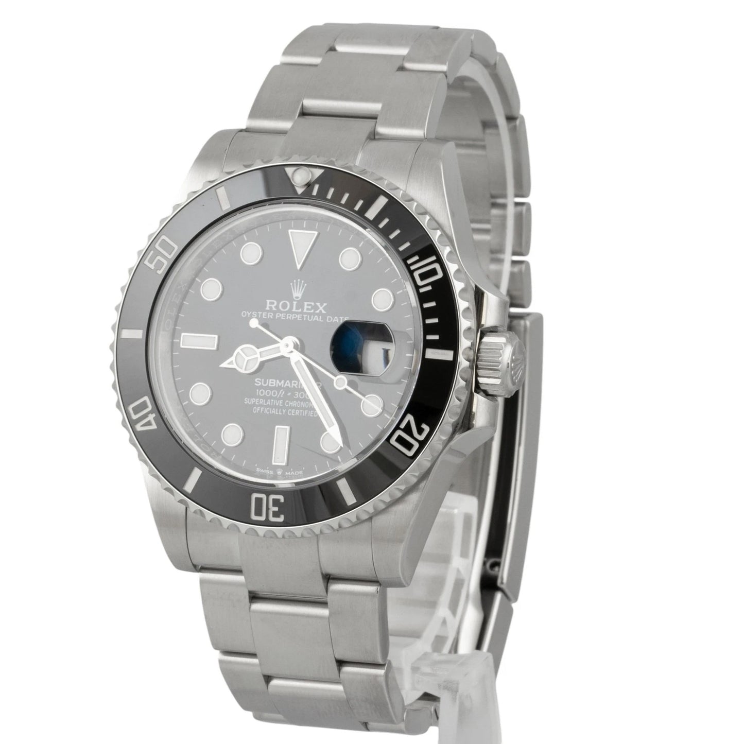 2024 Rolex Submariner Black Stainless Steel 41mm Watch 126610LN BOX + PAPERS