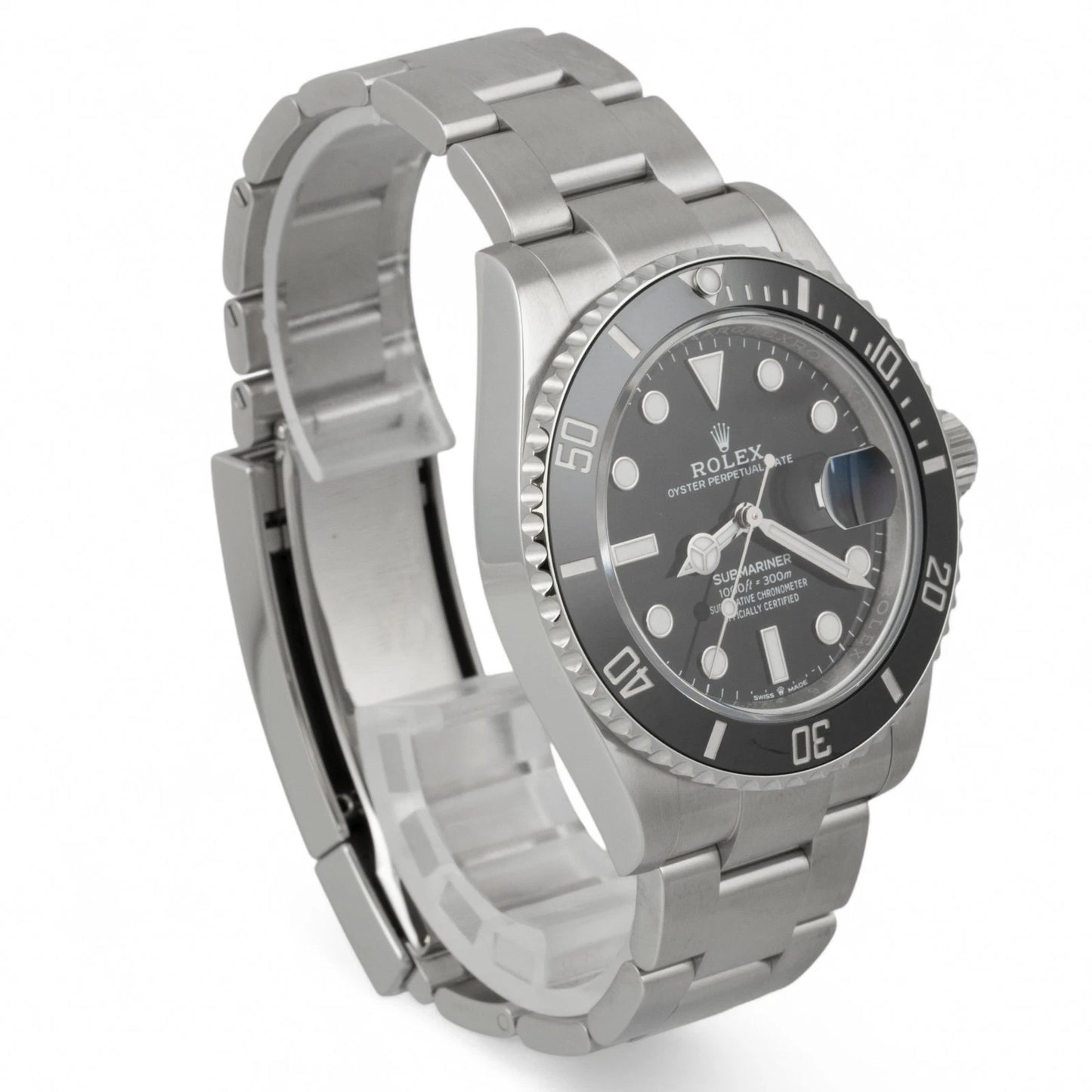 2024 Rolex Submariner Black Stainless Steel 41mm Watch 126610LN BOX + PAPERS