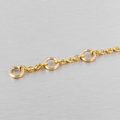 Pomellato Orsetto 18k Yellow Gold MEDIUM Teddy Bear Charm with Chain 19.7g