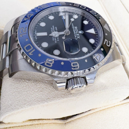 2018 Rolex GMT Master II 116710 BLNR Steel Ceramic Batman Blue 40mm Watch