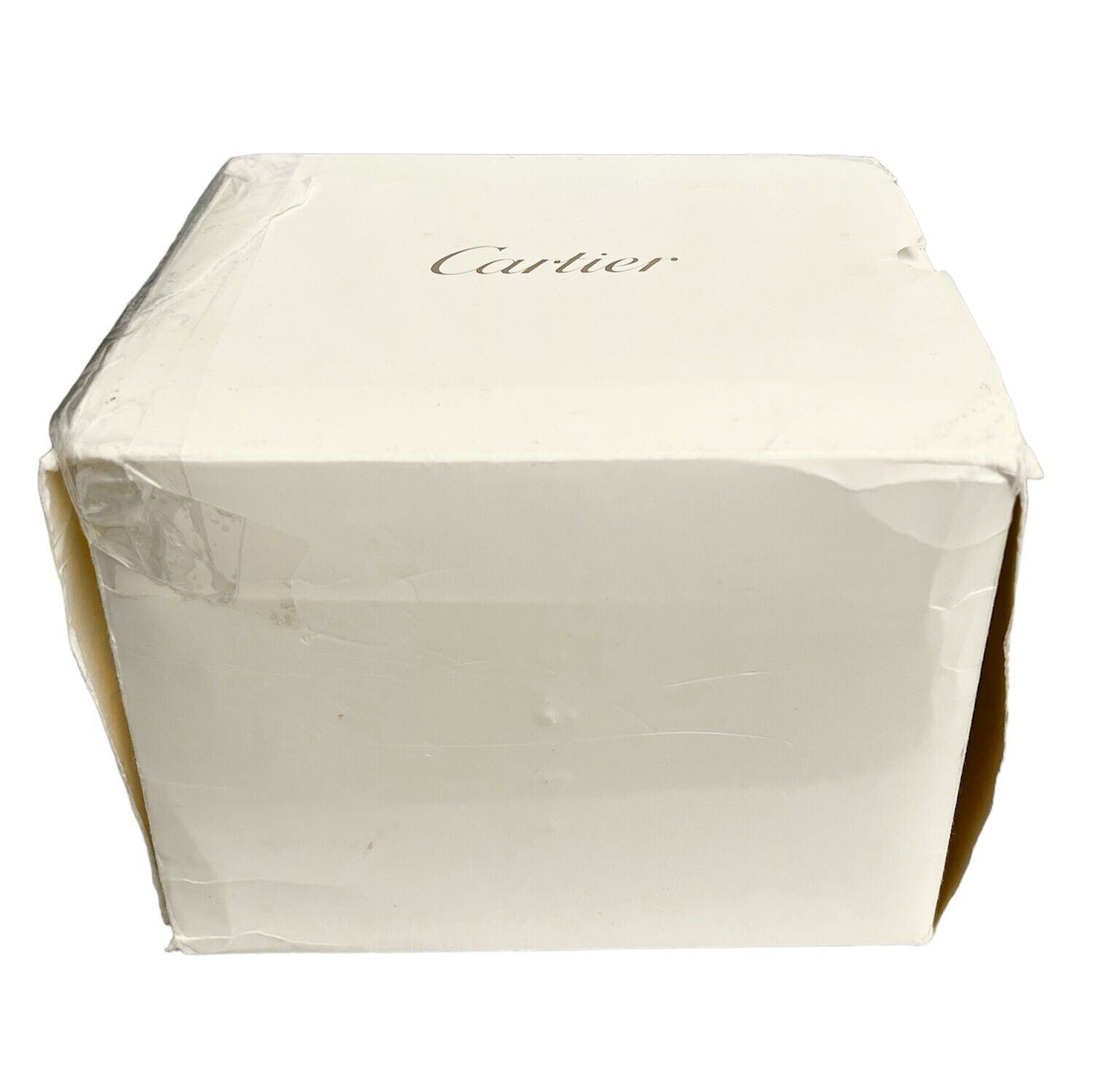 Cartier watch discount box and papers