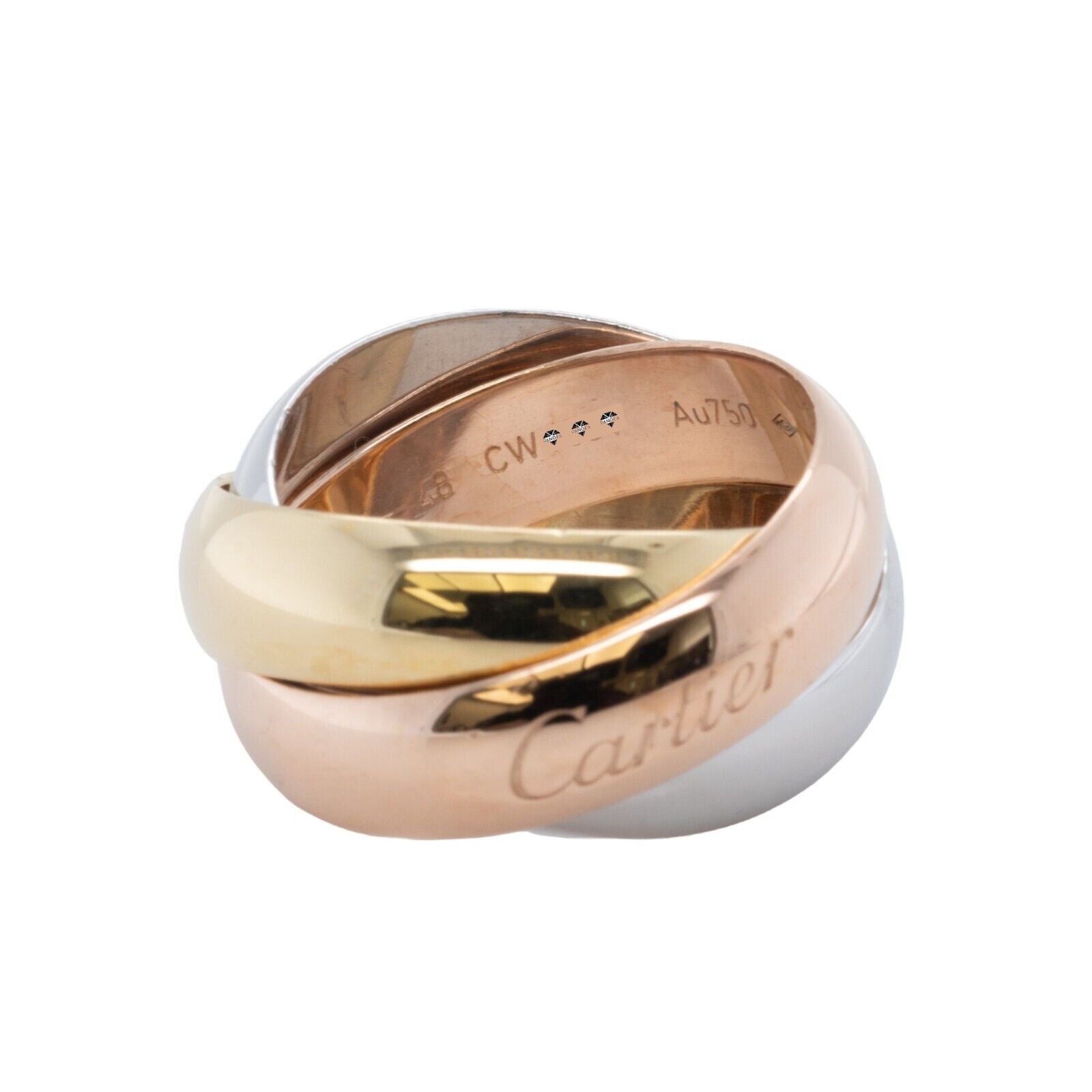 Triple on sale ring cartier