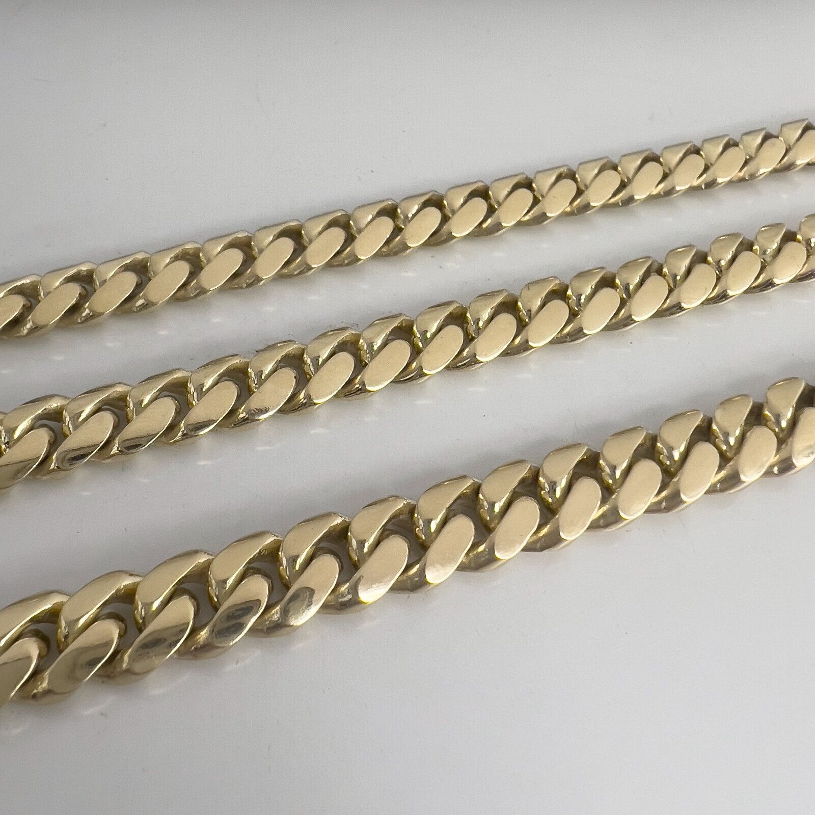 Curb Chain - Yellow Gold Miami Cuban Curb Necklace